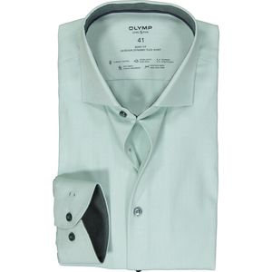 OLYMP 24/7 Level 5 body fit overhemd, mouwlengte 7, dynamic flex, groen