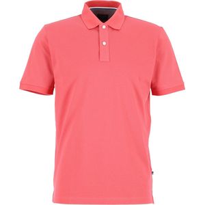 OLYMP - Casual - Poloshirt - Roze - Korte Mouwen - Pique Stof