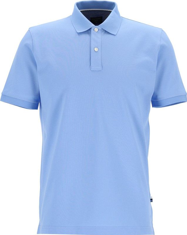 OLYMP Poloshirt Piqué Lichtblauw - Maat XXL - Heren