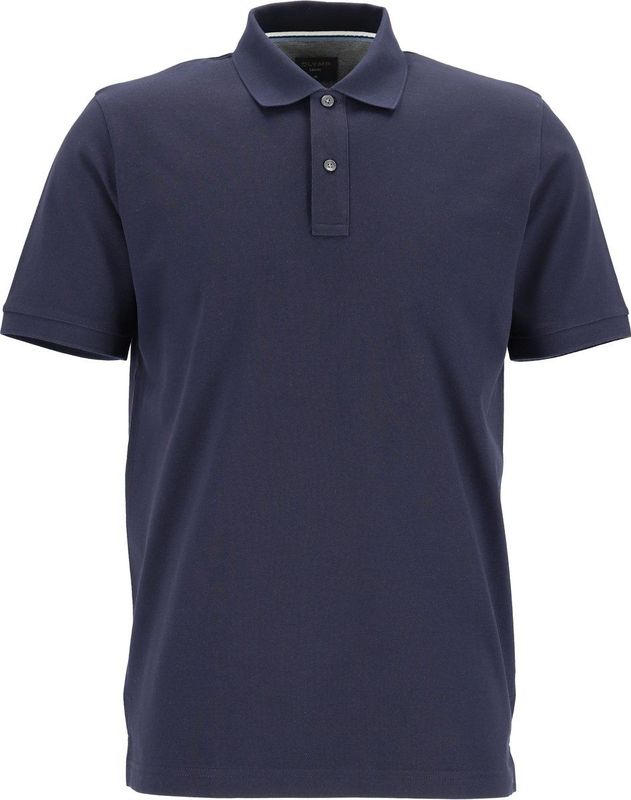 OLYMP Polo Casual - modern fit polo - lichtblauw
