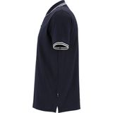 OLYMP - Casual - Poloshirt - Marine Blauw - Modern Fit