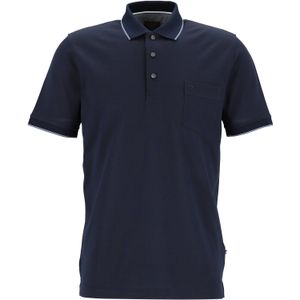 OLYMP Polo Casual - modern fit polo - marine blauw