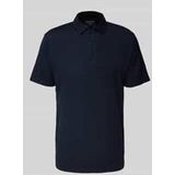 OLYMP Polo Casual - modern fit polo - marine blauw
