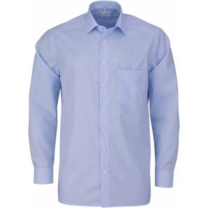 OLYMP - Overhemd - Blauw - Poplin - Comfort Fit