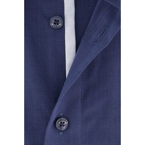 Olymp Luxor - Modern Fit Overhemd - Donkerblauw - 100% Katoen