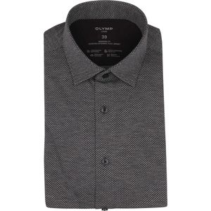 OLYMP - Luxor 24/Seven - Overhemd - Antraciet - Heren - Formeel