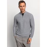 OLYMP - Modern Fit - Heren Trui - Blauw - 100% Katoen