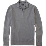 OLYMP - Modern Fit - Heren Trui - Blauw - 100% Katoen