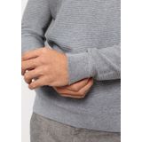 OLYMP - Modern Fit - Heren Trui - Blauw - 100% Katoen