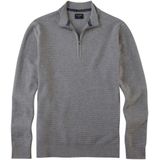 OLYMP - Modern Fit - Heren Trui - Blauw - 100% Katoen