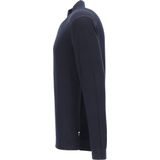 OLYMP - Trui - Blauw - 100% Katoen - Licht Getailleerd