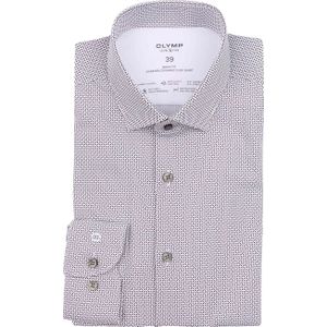 OLYMP - Overhemd Level 5 24/Seven - Blauw - Heren - Overhemden Formeel