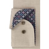 Olymp - Overhemd - Beige - Uni - Body Fit