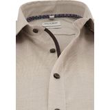Olymp - Overhemd - Beige - Uni - Body Fit
