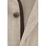 Olymp - Overhemd - Beige - Uni - Body Fit