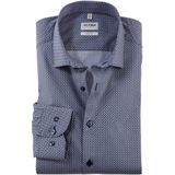 Olymp - Level 5 - Overhemd - Blauw - Katoen/Elasthaan