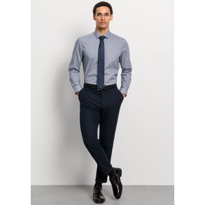 Olymp - Level 5 - Overhemd - Blauw - Katoen/Elasthaan