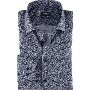 Olymp Dress LM Blauw dessin 1218