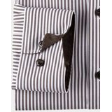 OLYMP - Modern Fit - Overhemd - Bruin Gestreept - Popeline