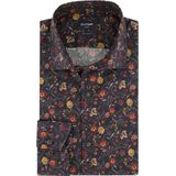 OLYMP - Multicolor Fantasie - Overhemd - 100% Katoen - Kent Kraag