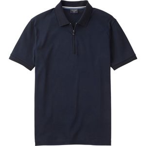 OLYMP - Casual - Poloshirt - Marine Blauw - Modern Fit