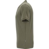 OLYMP - Casual - Polo - Olijfgroen - 100% Katoen, Modern Fit