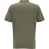 OLYMP - Casual - Polo - Olijfgroen - 100% Katoen, Modern Fit