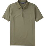 OLYMP - Casual - Polo - Olijfgroen - 100% Katoen, Modern Fit