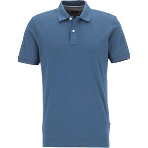OLYMP - Casual - Polo - Rookblauw - Modern Fit