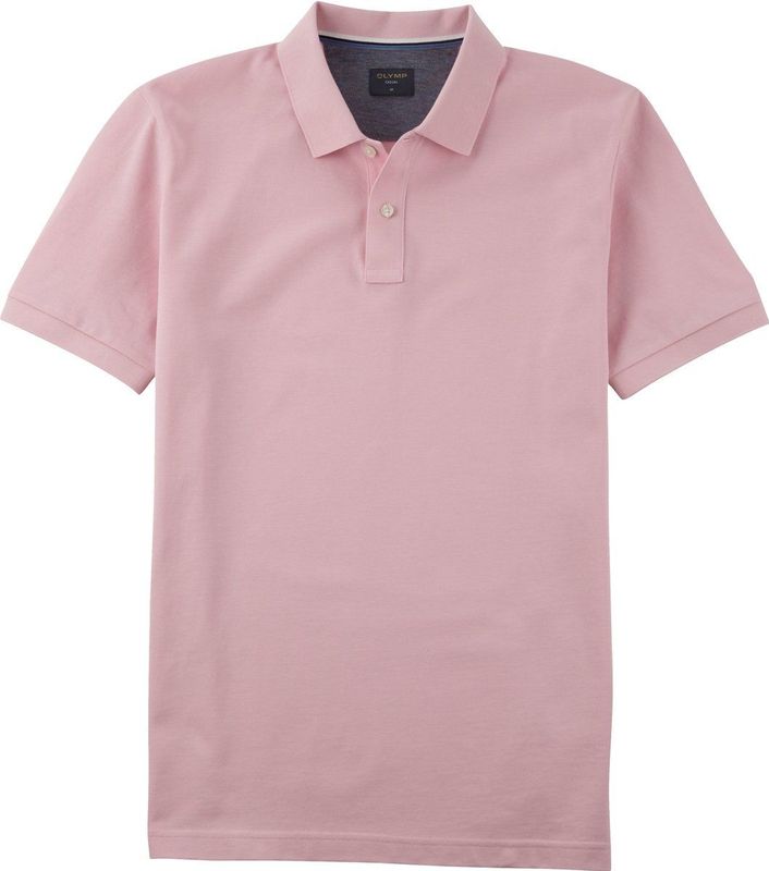 OLYMP - Casual Jersey - Poloshirt - Roze