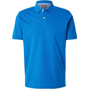 OLYMP - Casual - Polo - Blauw - Modern Fit
