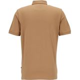 OLYMP Polo Casual, modern fit polo, caramel