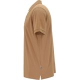 OLYMP Polo Casual, modern fit polo, caramel