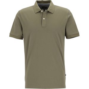 OLYMP - Casual - Polo - Olijfgroen - Modern Fit
