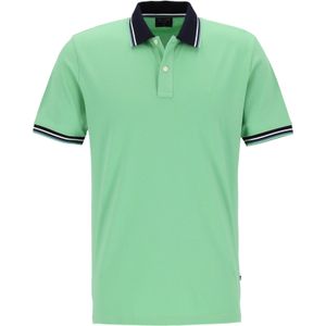 OLYMP - Polo Casual - Mint Groen - Modern Fit - Korte Mouwen