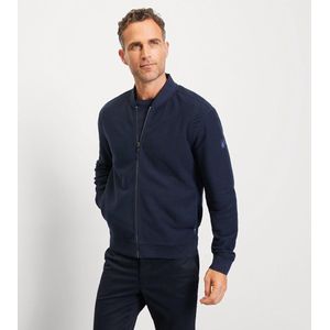 OLYMP - Casual Jersey - Marineblauw - Sweatjack