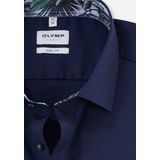 OLYMP - Level Five Overhemd - Marineblauw - Body Fit