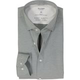 OLYMP - 24/7 Level 5 - Body Fit Overhemd - Grijsgroen - Strijkvriendelijk