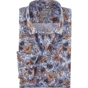 OLYMP - Overhemd - Lichtblauw - Poplin - Comfort Fit