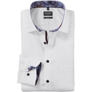 OLYMP Overhemd Luxor Modern Fit - Wit