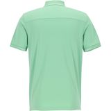 OLYMP - Polo Casual - Groen - Modern Fit - Korte Mouwen