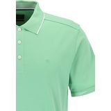 OLYMP - Polo Casual - Groen - Modern Fit - Korte Mouwen