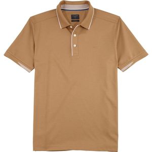OLYMP Polo Casual, modern fit polo, caramel
