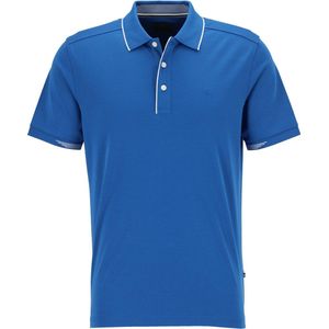 OLYMP - Casual - Polo - Blauw - Modern Fit