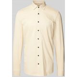 Olymp - Level 5 - Overhemd - Lichtgeel - Katoenmix - Extra Slim Fit