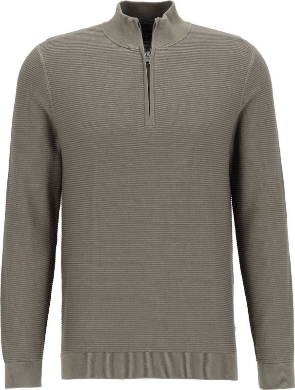 OLYMP - Modern Fit - Trui - Katoen - Ademend - Sportieve Structuur