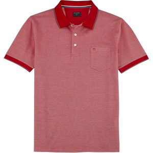 OLYMP - Casual Polo - Groen - Piquékatoen