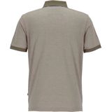 OLYMP - Casual Poloshirt - Blauw - Piquékatoen - Modern Fit