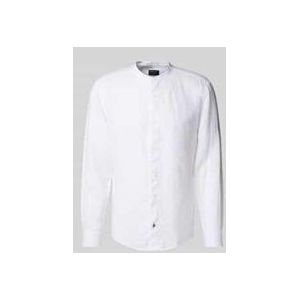 OLYMP - Casual - Overhemd - Wit - Regular Fit, Popeline, Lange Mouwen, Easy Iron