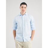 OLYMP - Lichtblauw Overhemd - Regular Fit - Poplin - Lange Mouwen